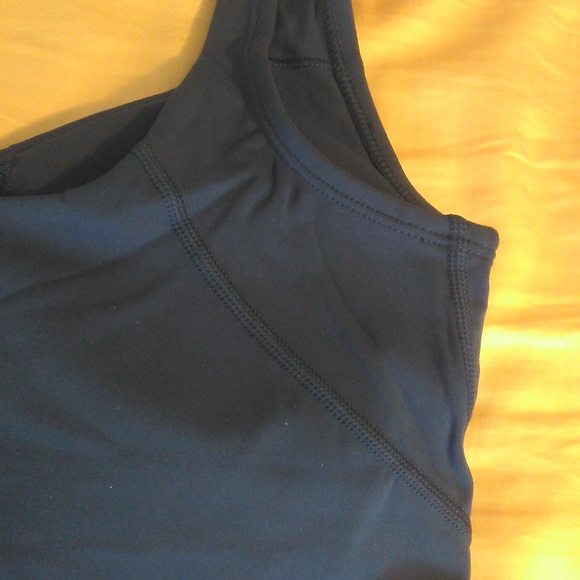 BNWT SPORTS VEST/ TOP LADIES SZ. 4 DARK BLUE BY NEW ATTITUDE  STRETCHY - Picture 6 of 6